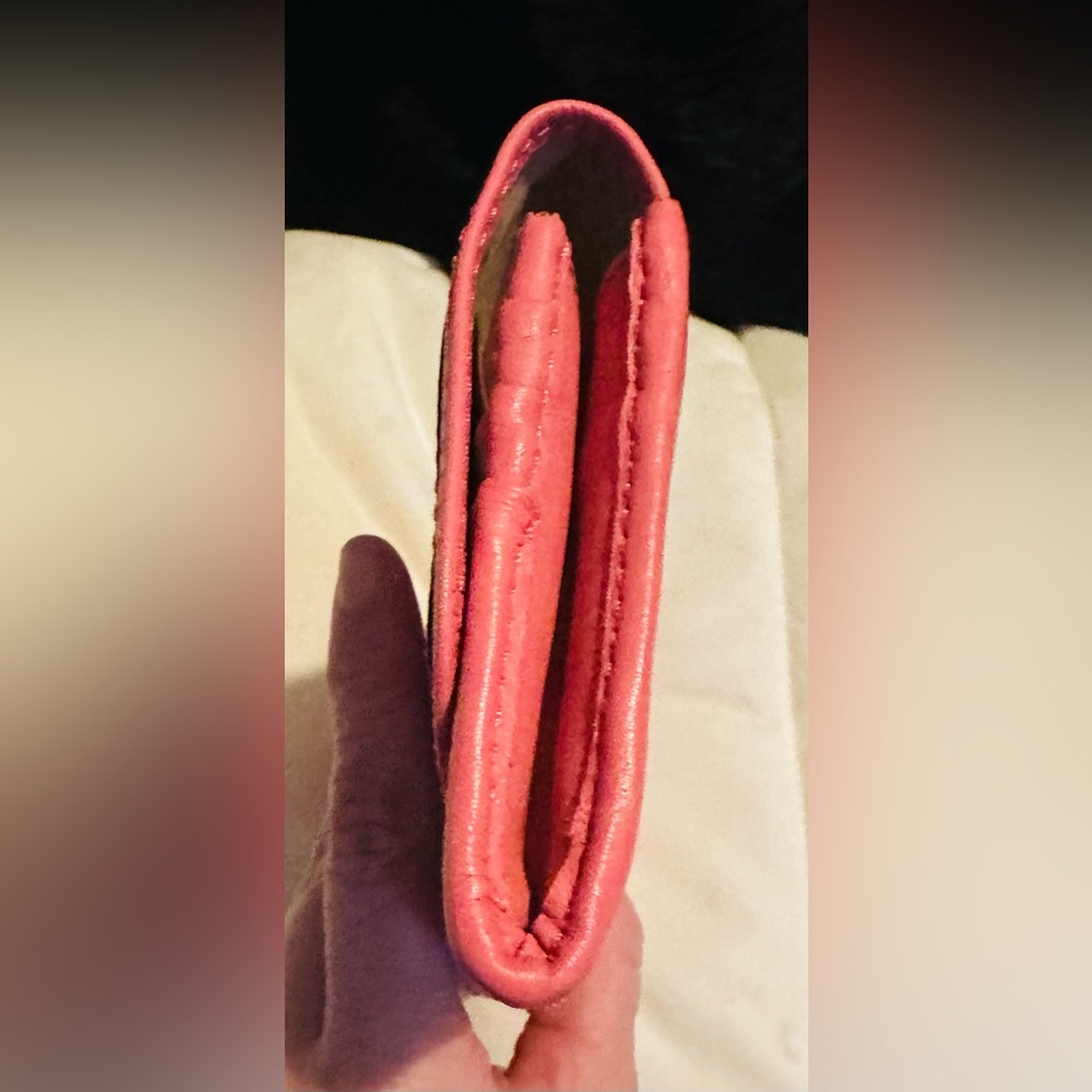 Coach Kristen  Pink Leather Wallet - Picture 6 of 13